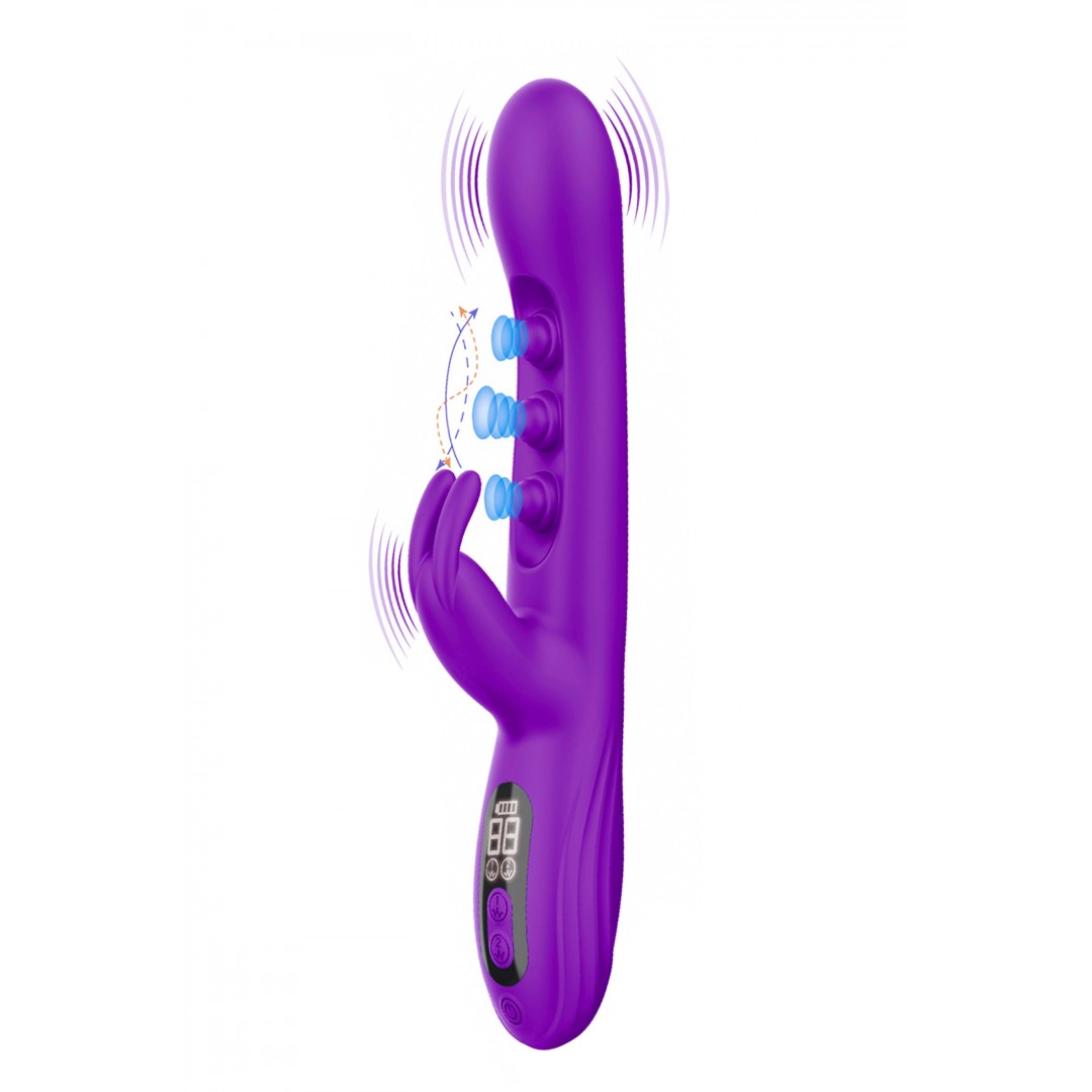Vibromasseur rabbit à battements Sabien