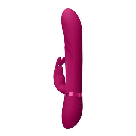 Nari : vibromasseur rabbit avec billes rotatives et double stimulation