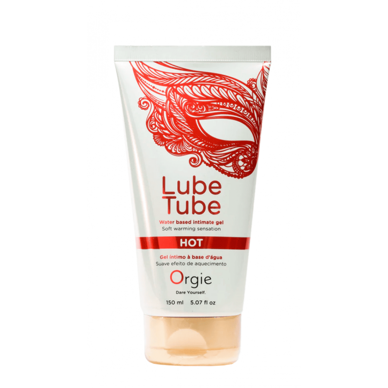 Lube Tube Hot – Lubrifiant chauffant à base d'eau pour des sensations intenses et une lubrification longue durée