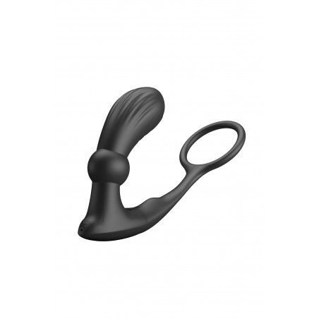 Warren – Plug anal vibrant télécommandé avec cockring