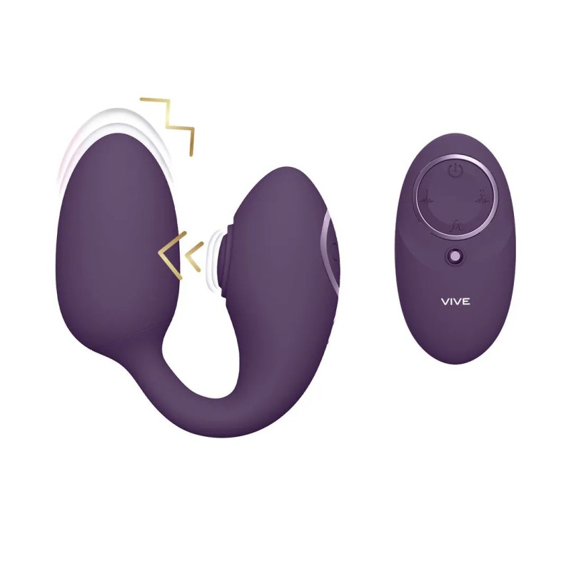 Aika Œuf Vibrant Pulse Wave Rechargeable Double Stimulation
