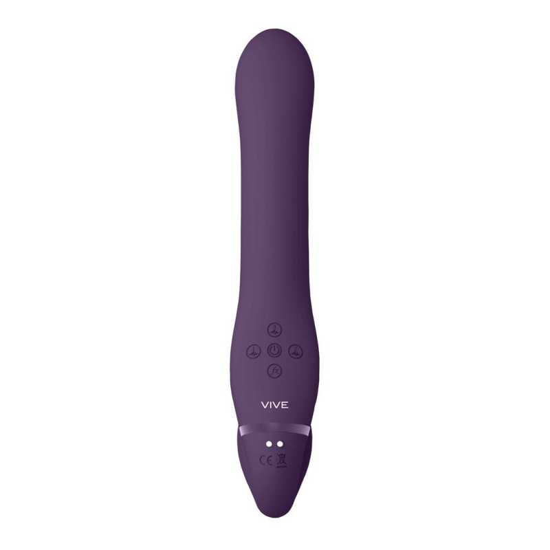 Ai - Double vibration et chatouillement par ondes d'air, strap-on sans ceinture