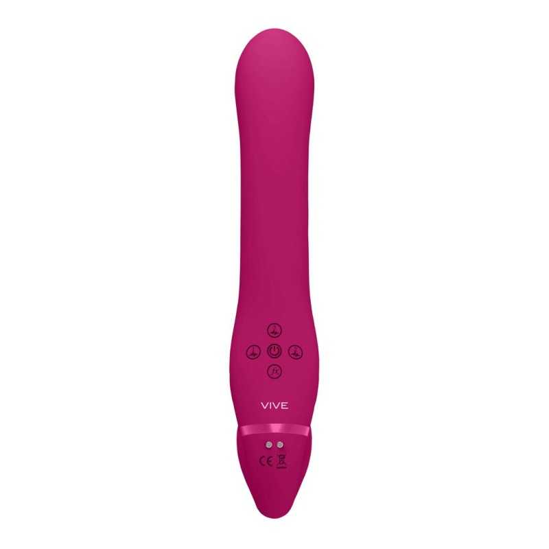 Ai - Double vibration et chatouillement par ondes d'air, strap-on sans ceinture