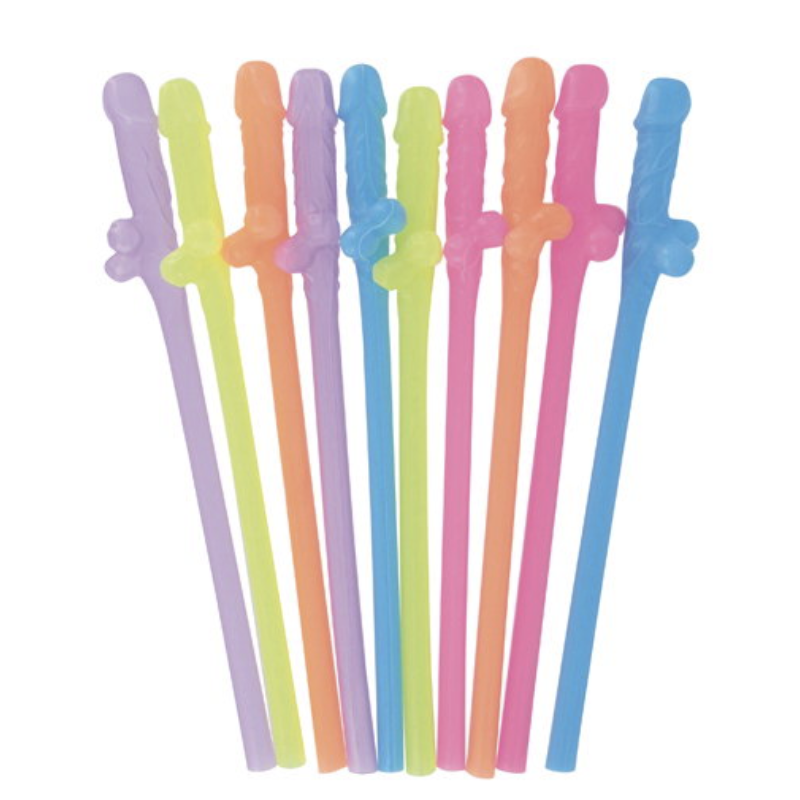 Pailles en forme de pénis
