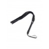 Fouet en simili cuir noir