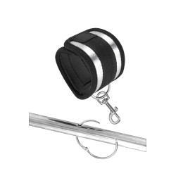 Barre de soumission BDSM avec 4 menottes ajustables