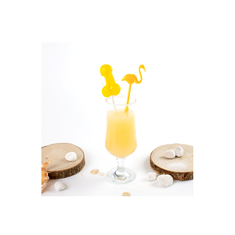 SUCETTE PÉNIS PIÑA COLADA AVEC ALCOOL