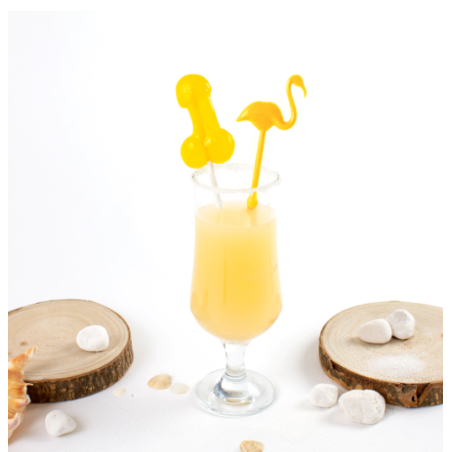 SUCETTE PÉNIS PIÑA COLADA AVEC ALCOOL