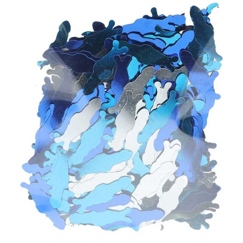 Confettis Pénis Bleus – Décoration EVJF et Soirée Adulte