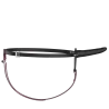 Gode Ceinture Noir Vibrant - 10 Vitesses et Confort Réglable