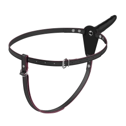 Gode Ceinture Noir Vibrant - 10 Vitesses et Confort Réglable