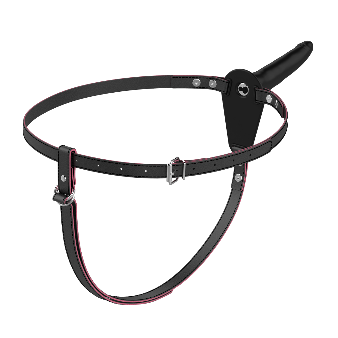 Simple gode ceinture noir vibrant