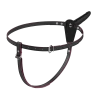 Gode Ceinture Noir Vibrant - 10 Vitesses et Confort Réglable