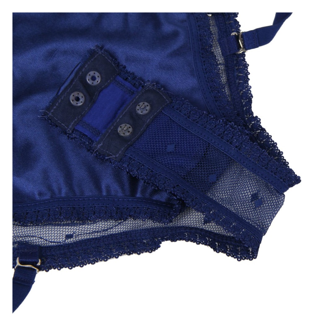 Body dentelle Jessica Noir ou Bleu