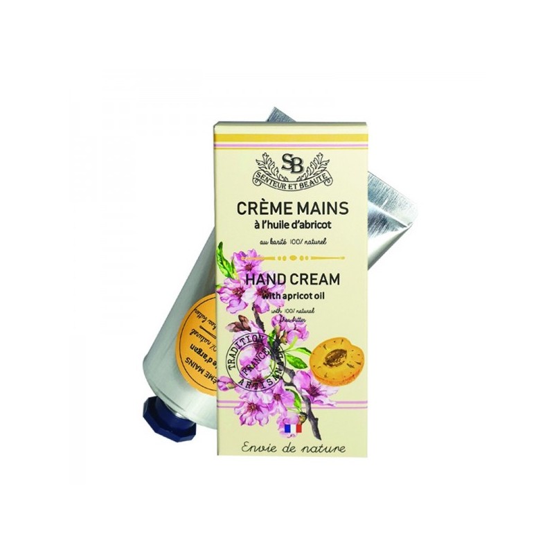 Crème mains à l'huile d'abricot 75ml