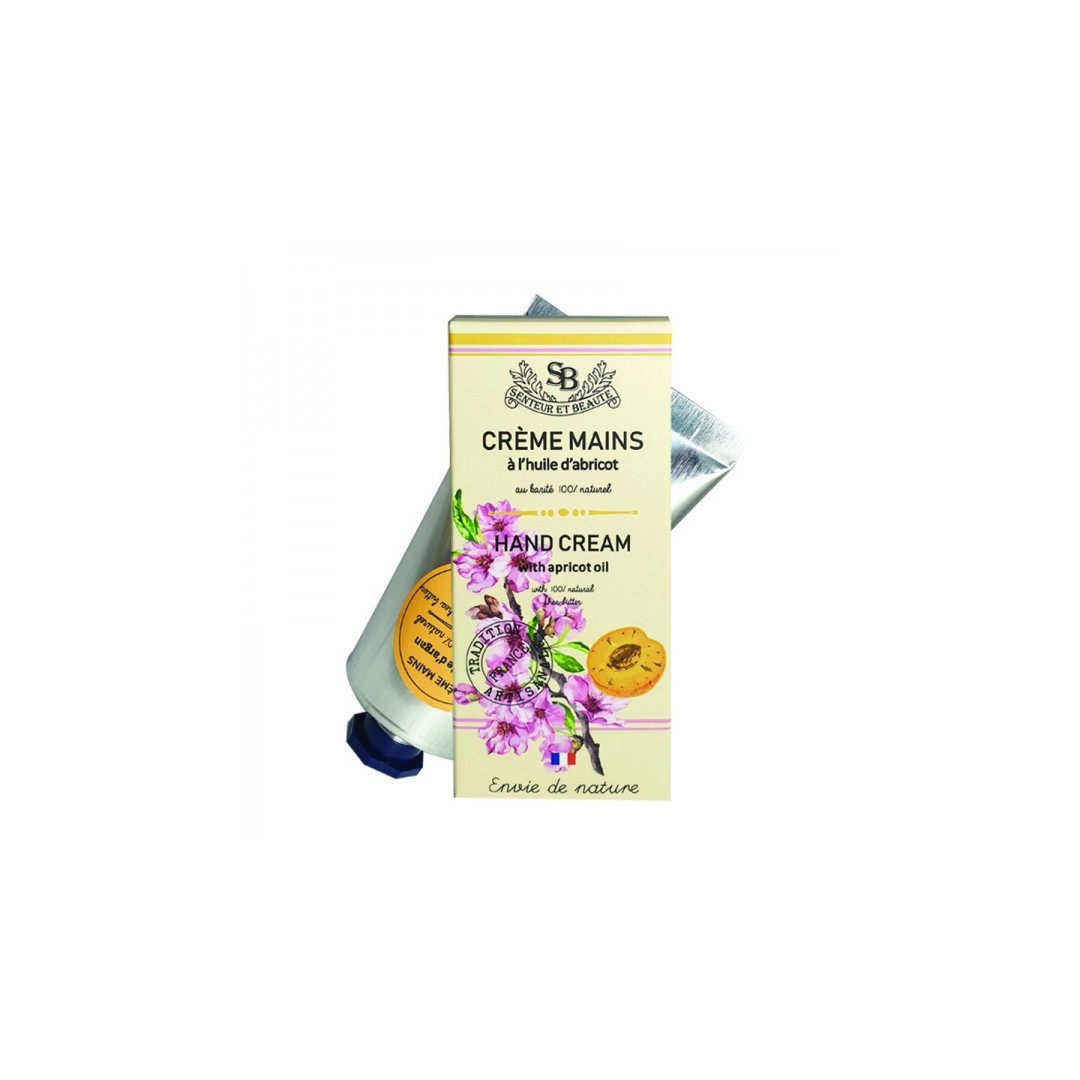 Crème mains à l'huile d'abricot 75ml