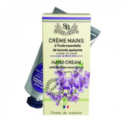 Crème mains  à l'huile essentielle de lavande  75ml