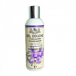 Gel douche à l'huile essentielle de lavande 200ml