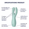 Satisfyer Threesome 3 - Stimulation Intime et Multisensorielle