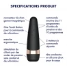 Satisfyer Pro 3+ : Stimulation Clitoridienne Par Ondes et Vibrations