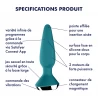 Satisfyer Plug-ilicious 1 - Plug Anal Connecté et Puissant