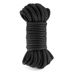 Corde de bondage shibari noire 5 mètres