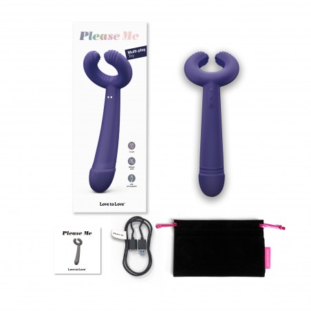 Sextoys masturbateur et stimulateur Please Me pour couple - Love to Love