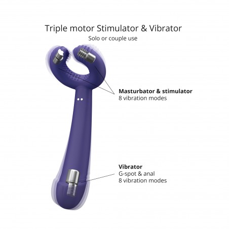 Sextoys masturbateur et stimulateur Please Me pour couple - Love to Love