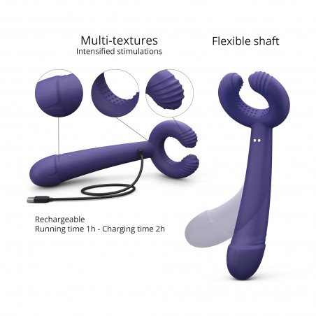 Sextoys masturbateur et stimulateur Please Me pour couple - Love to Love