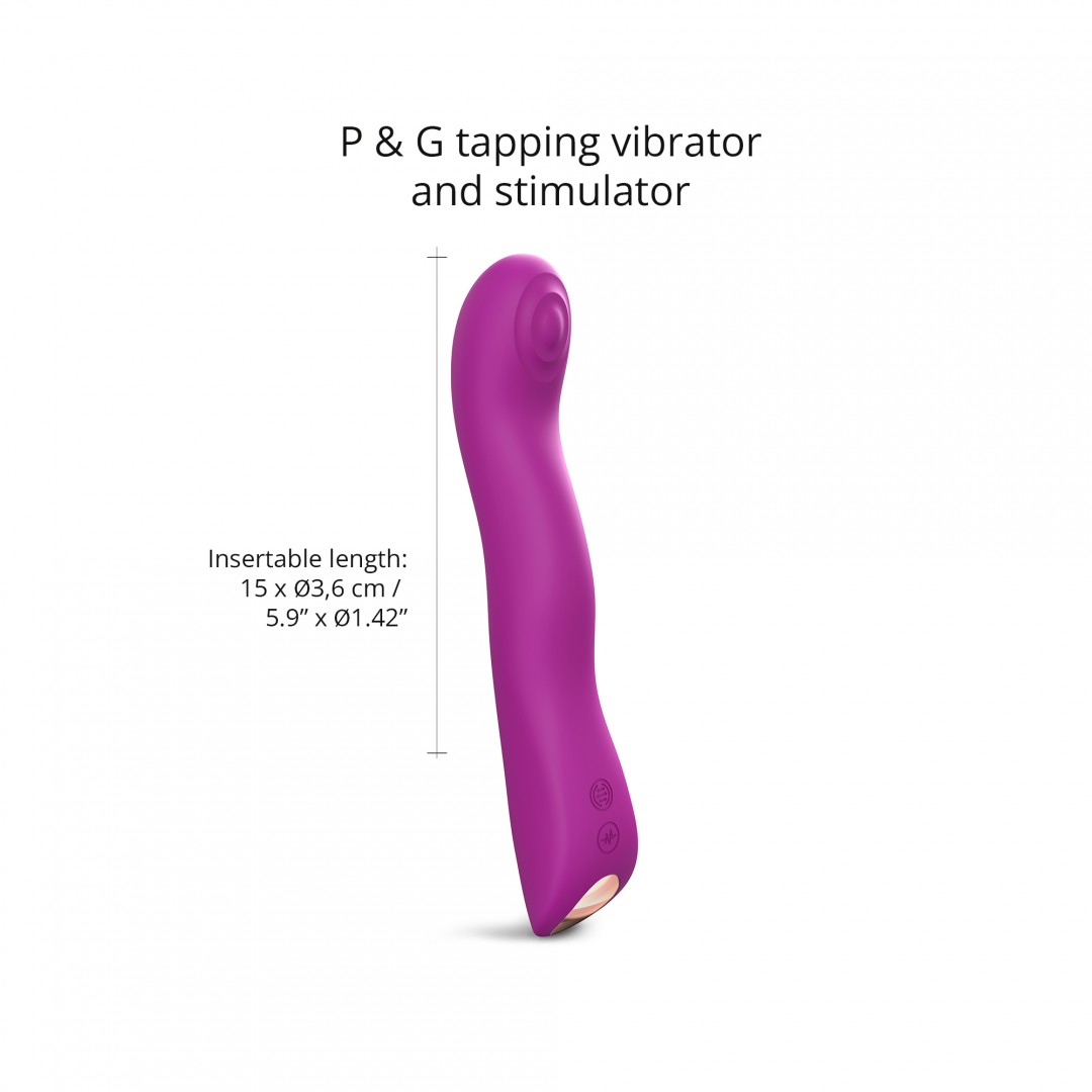 Sextoy Point G 3 moteurs avec tapotements et vibrations - Love to Love