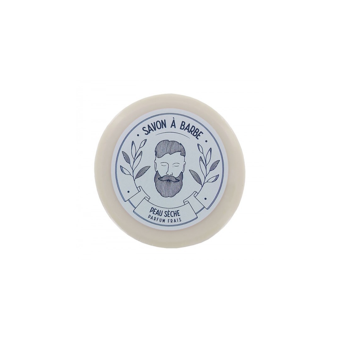 Savon de rasage pour barbe peau sèche 80gr à 5,50
