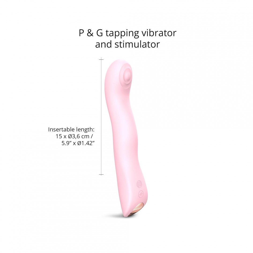 Sextoy Point G 3 moteurs avec tapotements et vibrations - Love to Love
