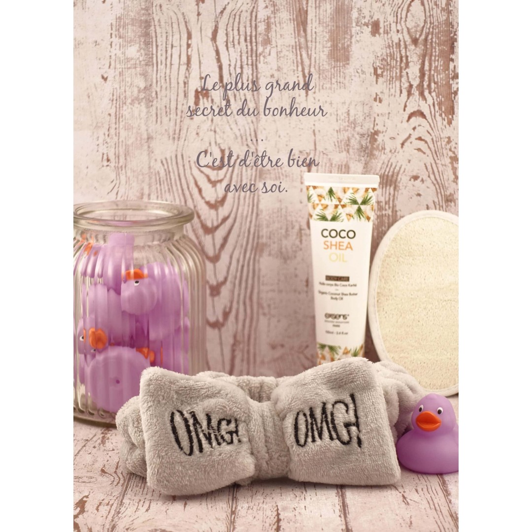 Bandeau en molleton OMG