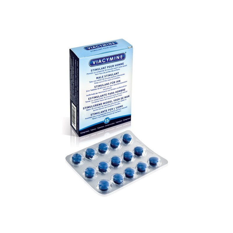 Stimulant pour homme Viacymine 15 comprimés