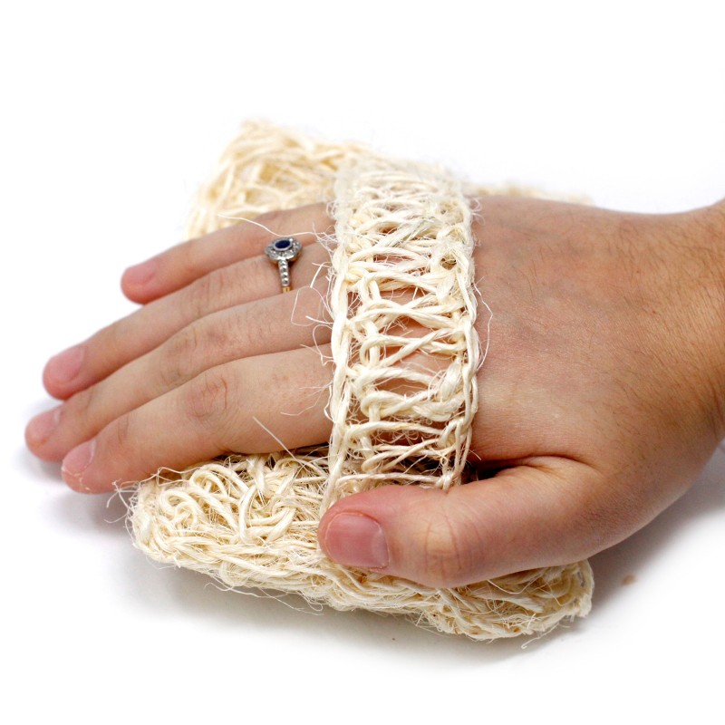 Gant Exfoliant Sisal - Coussin Exfoliant doux