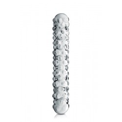 Dildo en verre incassable translucide nr6