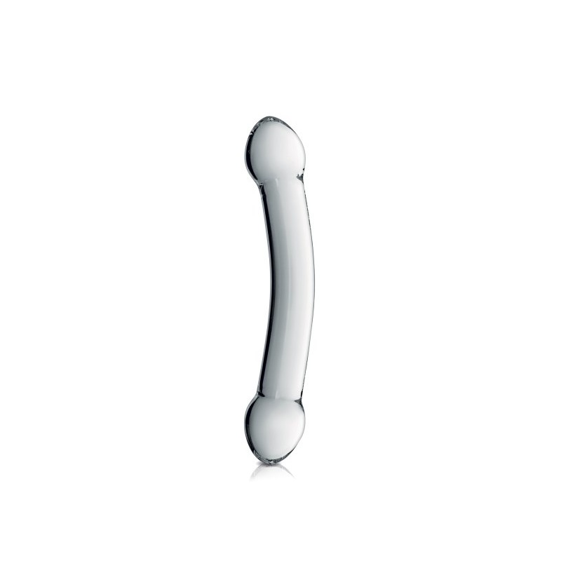 Dildo en verre incassable translucide nr7