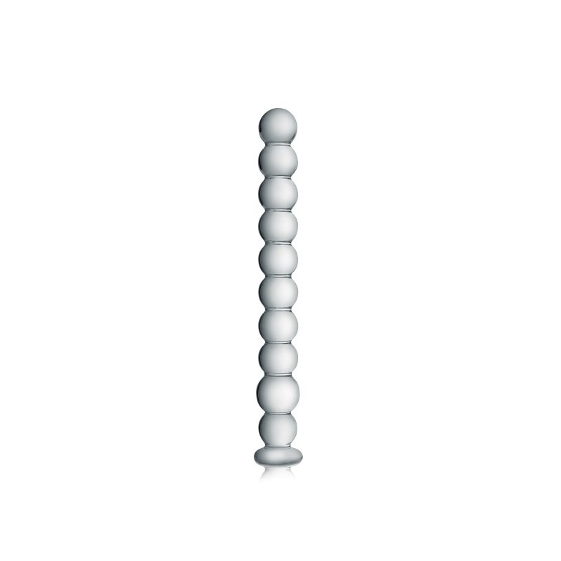 Dildo en verre incassable translucide nr18