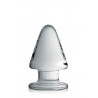 Plug anal pointe en verre nr23
