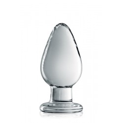Plug anal en verre boule large nr25