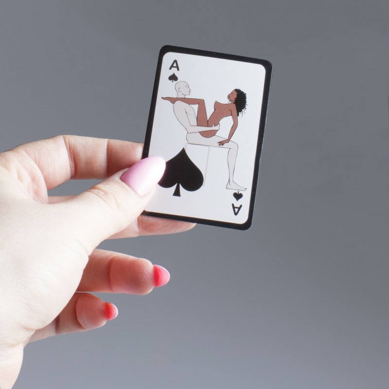 Jeu de cartes de poche Kamasutra