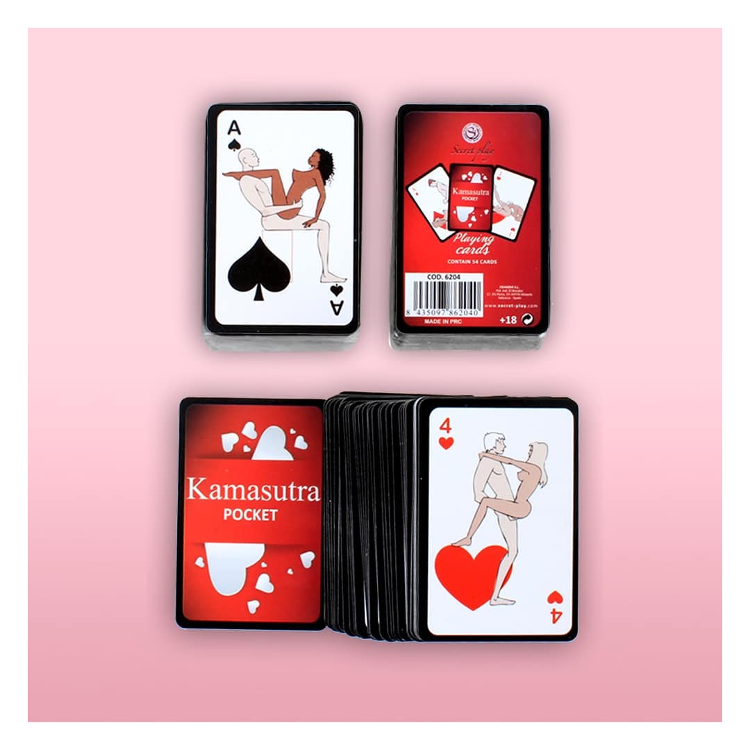 Jeu de cartes de poche Kamasutra
