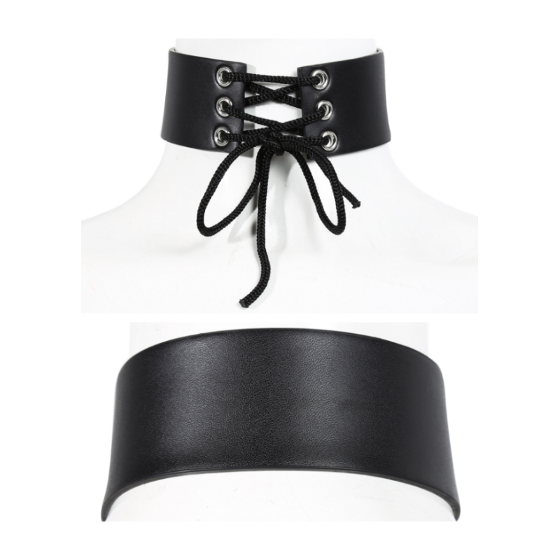 Collier avec lacet