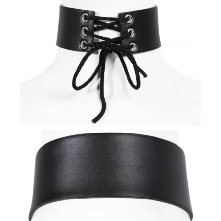 Collier avec lacet