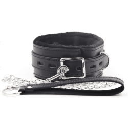 Collier confort avec chaine argentée