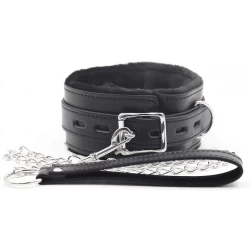 Collier confort avec chaine argentée