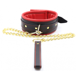 Collier avec chaine dorée