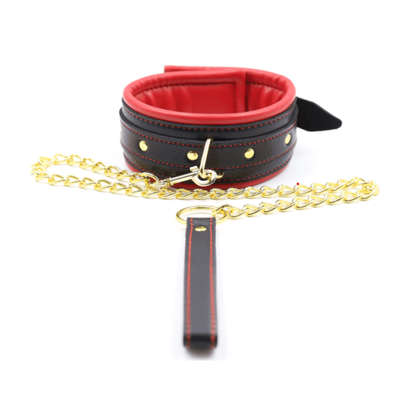 Collier avec chaine dorée