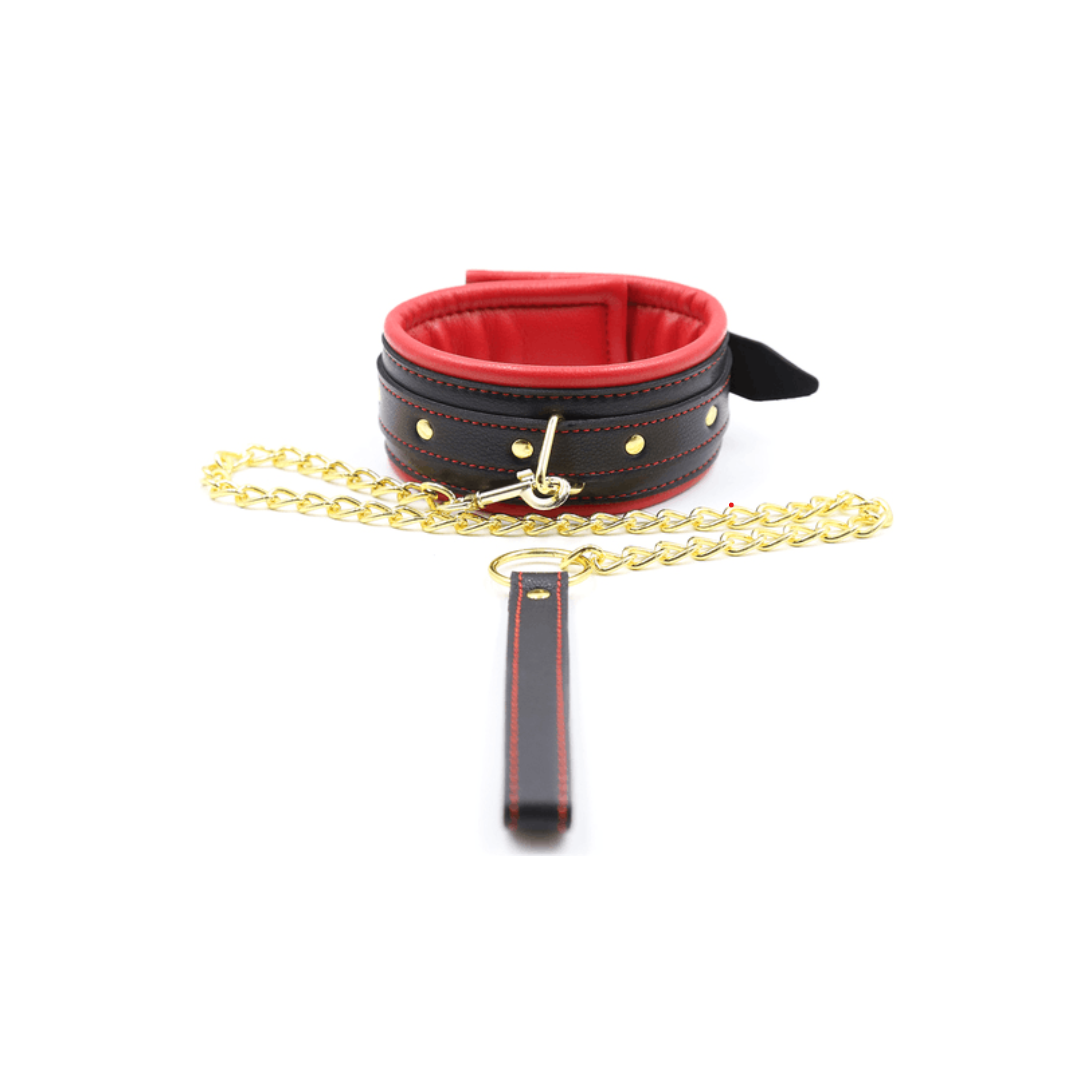 Collier avec chaine dorée