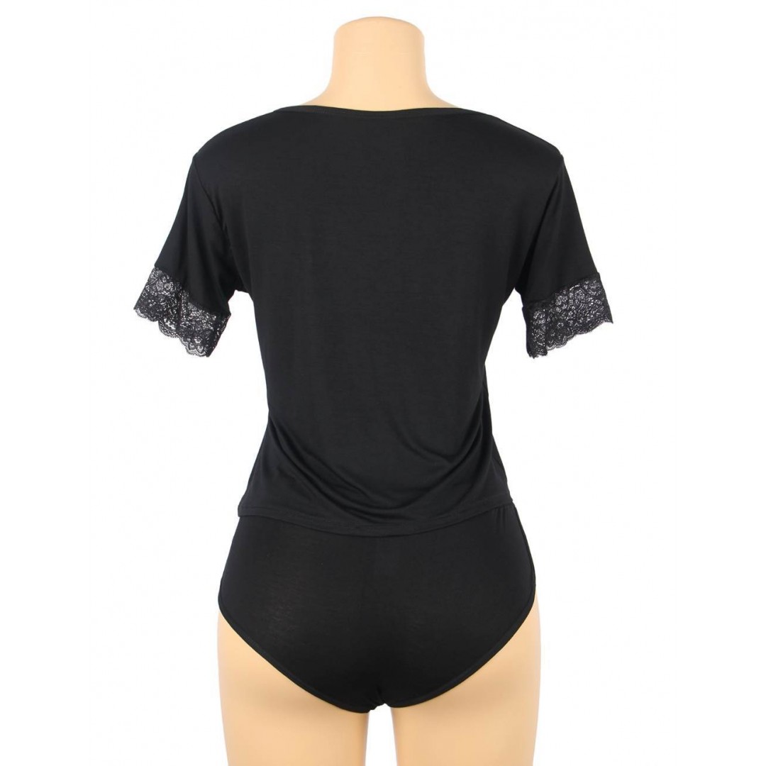 Pyjama Sexy Nadine Noir